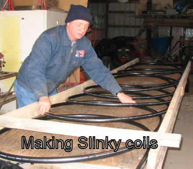 Making slinky loop